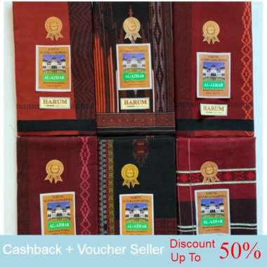 Al Azhar - Promo Diskon - Sarung Samarinda - Sarung Pria Dewasa - Harum Lembut Murah Original Perlen