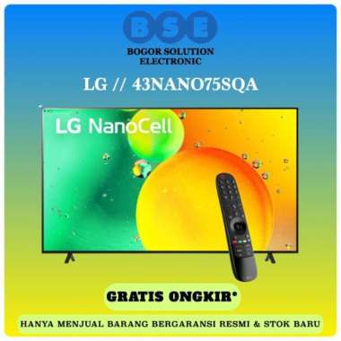 LG 43NANO75SQA 43 Inch NanoCell 43 NANO 75 SQA 4K Smart TV LG 43NANO75