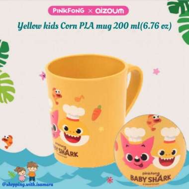 Gelas pinkfong baby shark ori korea / cup / mug