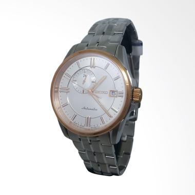 Jual Seiko Automatic Jam Tangan Pria - Rose Gold Silver 