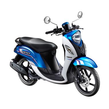 Jual Yamaha Fino Sporty 125 Sepeda Motor - Biru OTR Bogor 