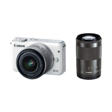 Jual Canon EOS M3 Kit EF-M15-45mm with 55-200mm Kamera 