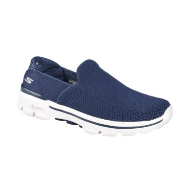 Jual Skechers Men GO Walk 3 Sepatu Olahraga - Blue