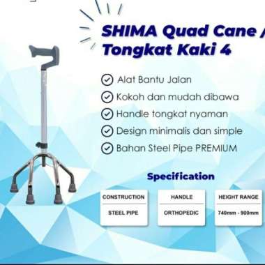 Harga Tongkat Kaki 4 Lengkap Harga Terbaru Oktober 2022 | Blibli