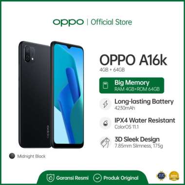 Jual Oppo Ram    A16 K Original, Murah & Diskon Januari 2023 | Blibli