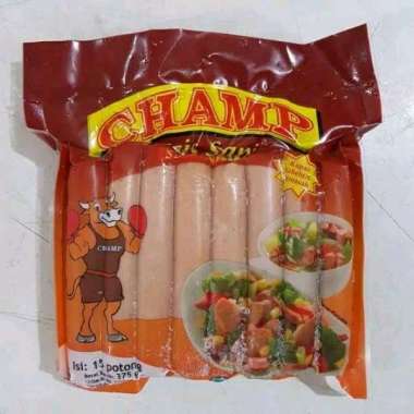 Champ Sosis Sapi Beku Frozen 375 gram