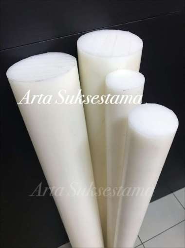 PTFE Rod 70mm x 100cm / As Ptfe Teflon Batangan