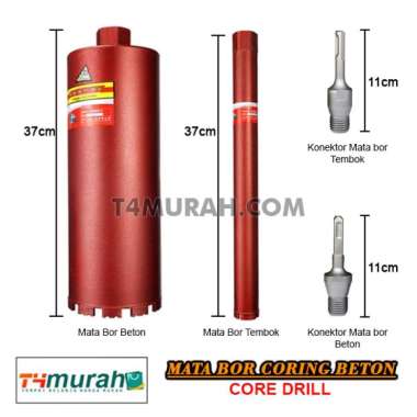 Jual Wipro Hole Saw Mata Bor Tembok Beton Hollow Drill