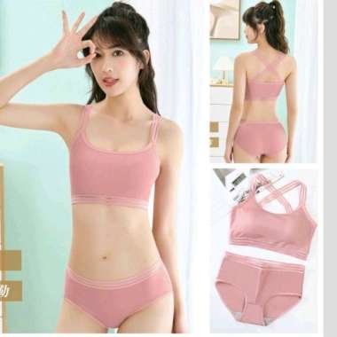 BRA CD SET PAKAIAN DALAM WANITA MURAH BC1234PK