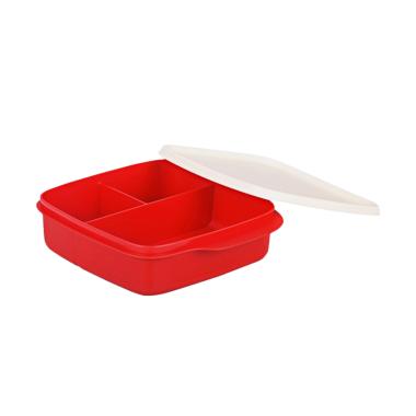 Jual Tupperware Lolly Top Tempat Makan - Merah Online 