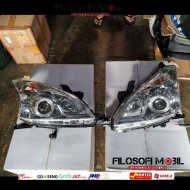 HEADLAMP ALL NEW AVANZA 2014 ANGEL EYES EAGLE 2 PCS projector xenia