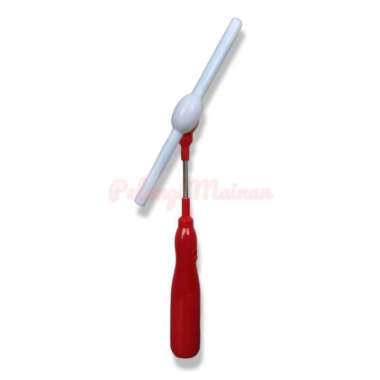 Mainan Tongkat Stik Baling Led Lampu Musik Nyala Berputar Kincir Led Merah