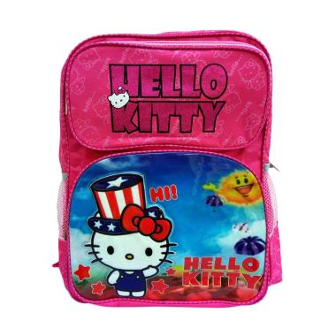 Jual d Groove bag Hello Kitty Besar Tas  Sekolah  Pink 