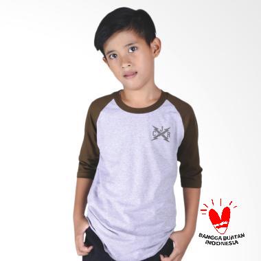 Jual Catenzo Junior Clay CPS 052 Kaos Reglan Anak Online