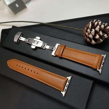Strap Buckle Apple Watch 1 2 3 4 5 6 7 8 SE Ultra 2022 Leather iWatch Band 38mm 40mm 41mm 42mm 44mm 