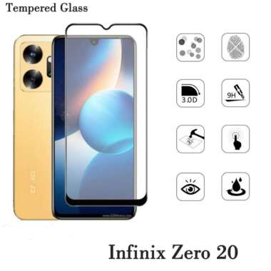 Promo Tempered Glass Layar Infinix Zero 20 2023 Full Cover Anti Gores Kaca Infinix Zero 20