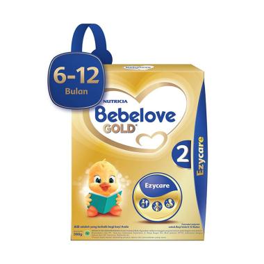 Jual Nutricia Bebelove Gold 2 Ezycare Susu Formula [360 g 