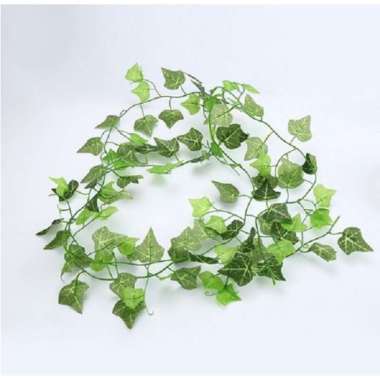 DAUN RAMBAT monstera ivy anggur sirih gading imitasi hijang sintetis artificial tanaman palsu Daun R