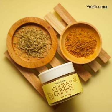 [NO BRAND] Chubby Gummy Tummy Vitamin Pencernaan Anjing Kucing Suplemen Digestive