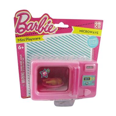 Jual Barbie Mini Playware Microwave Licensed by Emco 0849 
