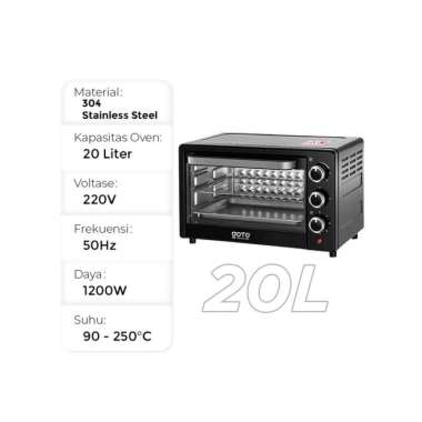 Jual Goto Grilo Oven Listrik Microwave Penghangat Makanan Electric 20 L