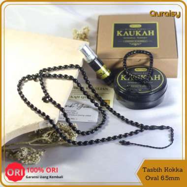 Tasbih Kaukah 99 Oval Size M Untuk Kesehatan Bersertifikat Asli Tasbeh Kauka Kaokah Koka Kokka cokla