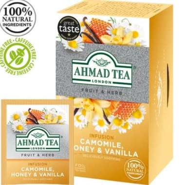 Jual Ahmad Tea Lemon Ginger Infusion Teh Per Pack Isi 20 Sachet di ...