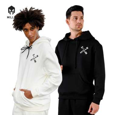 MILLS Jacket Olahraga Cross Hoodie 31004 Off White Off White M