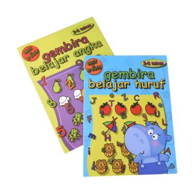 Jual Nicola Paket Gembira Belajar Huruf dan Angka Buku