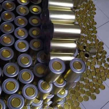 Promo COD !!! CELENGAN POLOS FULL KALENG BUKA TUTUP 8,5 X 14 CM