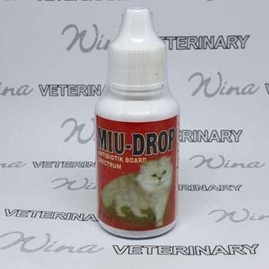 MIU drops 30 ml - Antibiotik Untuk Kucing dan Anjing