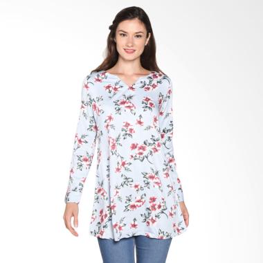 jual lois shirt kc 447 l top atasan wanita light jual lois shirt kc 447 l top atasan wanita light