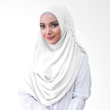 PENAWARAN Milyarda Hijab Nurmala Kerudung Instan - Putih Mumpung Murah