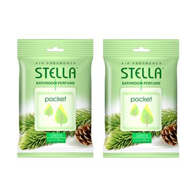 Jual Stella Pocket Bathroom Green Pengharum Ruangan [10 g