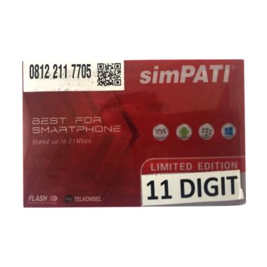 Promo Telkomsel Simpati Nomor Cantik 0812 211 1163 Kartu Perdana di