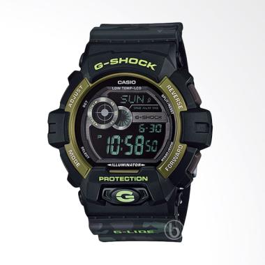 Jual CASIO G-SHOCK G-LIDE Army Green Camo Jam Tangan Pria 