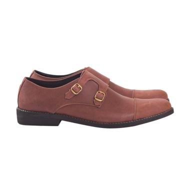 jual azcost monkstrap sepatu kulit pria brown harga kualitas terjamin jual azcost monkstrap sepatu kulit pria brown harga kualitas terjamin