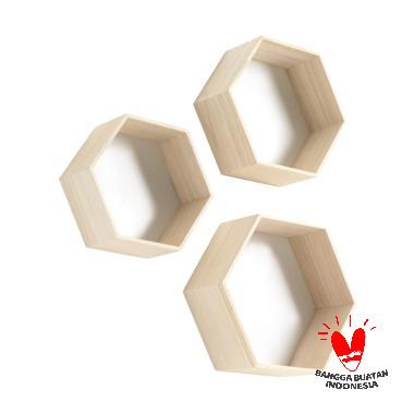 Jual JYSK Wall Shelves Ilbro Rak Dinding Natural White Jual JYSK Wall Shelves Ilbro Rak Dinding Natural White
