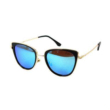 Vtech 8703 Polarized Cat Eye for Female Sunglasses - Black 