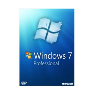 Jual Microsoft Windows 7 Professional 64-bit Software 