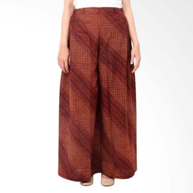 Jual Batik Distro Kerut Panjang R1187 Celana Wanita