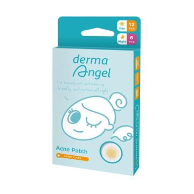 Jual Derma Angel Acne Patch Mix Pack [12 pcs Day and 6 pcs