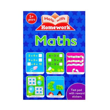 Jual Genius Help with Homework Pads Maths Buku Edukasi 