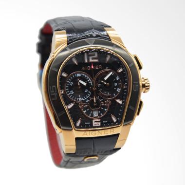 Jual Aigner Palermo Chronograph Jam Tangan Pria - Black 
