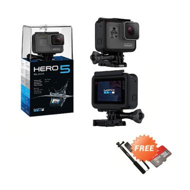 Jual GoPro HERO5 Action Camera - Black [Paket Ekonomis 