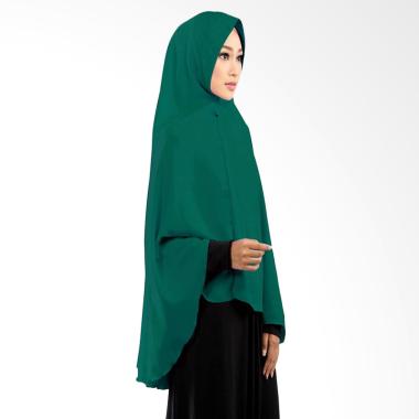 Jual Ruman Hijab Khimar Jilbab Bergo Syari - Hijau Tosca Online - Harga