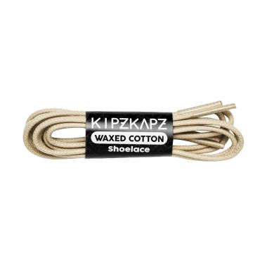 KipzKapz Shoelace Lilin Bulat Tali Sepatu - Beige [3 mm/ 80 cm]