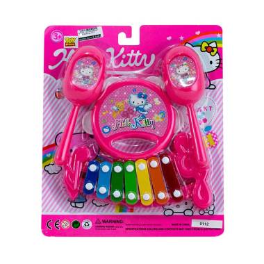 Jual MOMO Hello Kitty Music Play Set 3in1 Mainan Alat