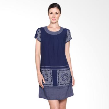 jual cardinal femme dadx002 02a dress smart casual biru jual cardinal femme dadx002 02a dress smart casual biru