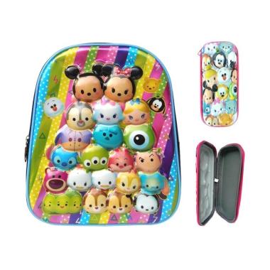jual jcf set tk tsum tsum 6 dimensi tas ransel anak sekolah blue harga kualitas jual jcf set tk tsum tsum 6 dimensi tas ransel anak sekolah blue harga kualitas